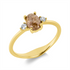 Farbiger Diamant Ring