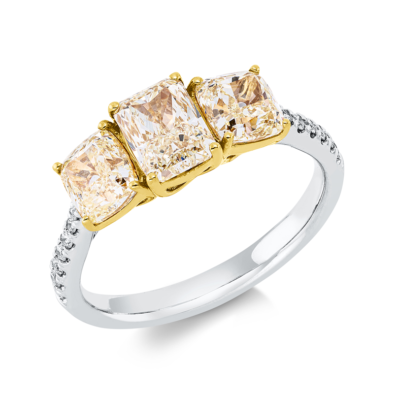 Farbiger Diamant Ring
