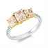 Farbiger Diamant Ring
