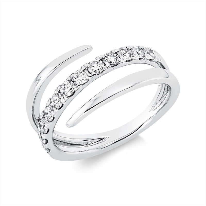 Mehrfachsteinbesatz Ring