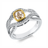Farbiger Diamant Ring