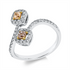 Farbiger Diamant Ring
