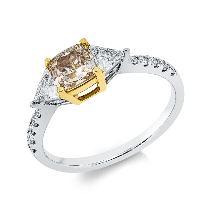 Farbiger Diamant Ring