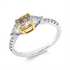Farbiger Diamant Ring