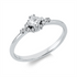 Solitaire mit Besatz Ring