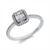 Baguette Illusion Ring