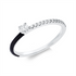 Solitaire mit Besatz Ring