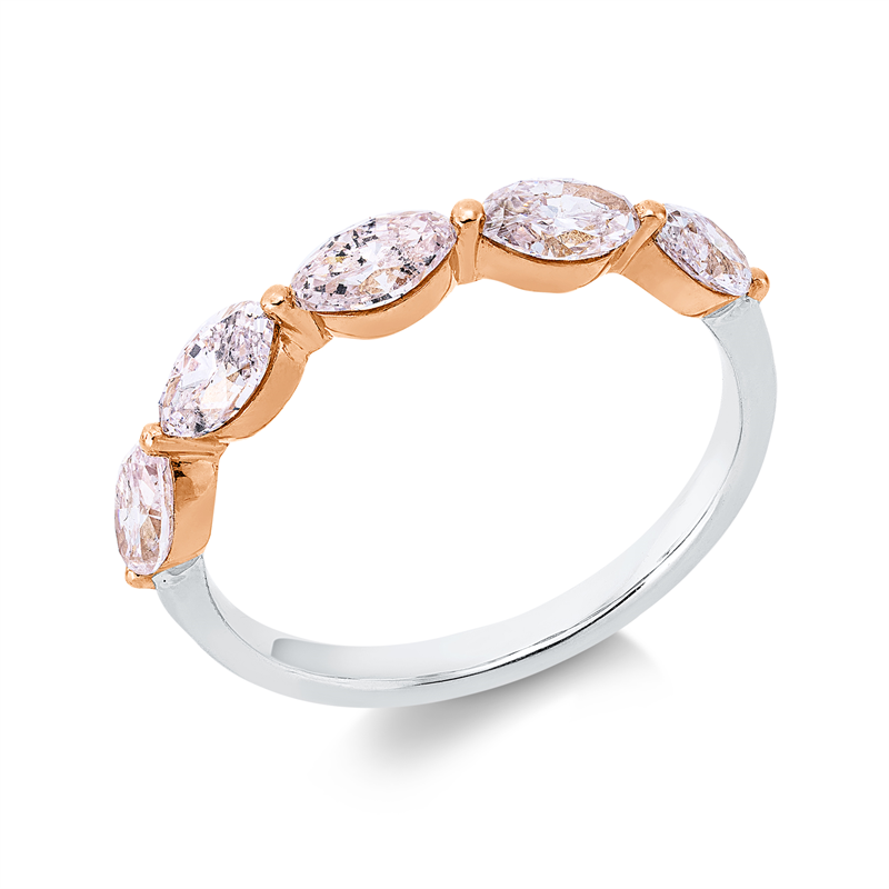 Farbiger Diamant Ring