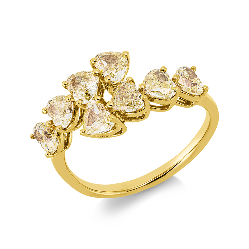 Farbiger Diamant Ring