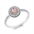 Farbiger Diamant Ring
