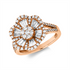 Baguette Illusion Ring