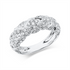 Mehrfachsteinbesatz Ring