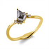 Farbiger Diamant Ring
