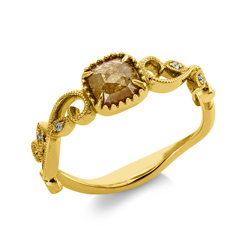 Farbiger Diamant Ring