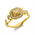 Farbiger Diamant Ring