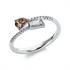 Farbiger Diamant Ring