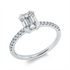 Baguette Illusion Ring