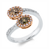 Farbiger Diamant Ring