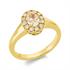 Farbiger Diamant Ring