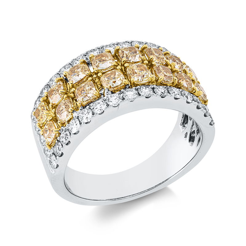 Farbiger Diamant Ring