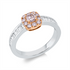 Farbiger Diamant Ring