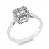 Baguette Illusion Ring