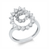 Mehrfachsteinbesatz Ring