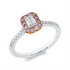 Farbiger Diamant Ring