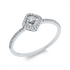 Baguette Illusion Ring