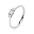 Solitaire mit Besatz Ring