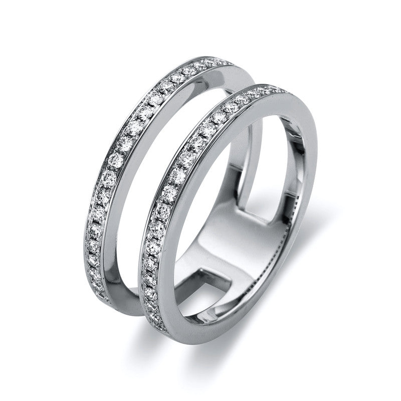Mehrfachsteinbesatz Ring