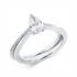 Solitaire mit Besatz Ring