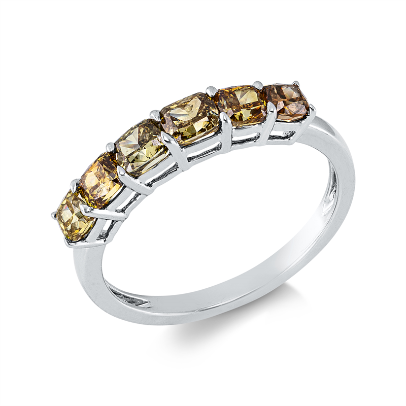 Farbiger Diamant Ring
