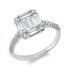Baguette Illusion Ring
