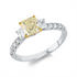 Farbiger Diamant Ring