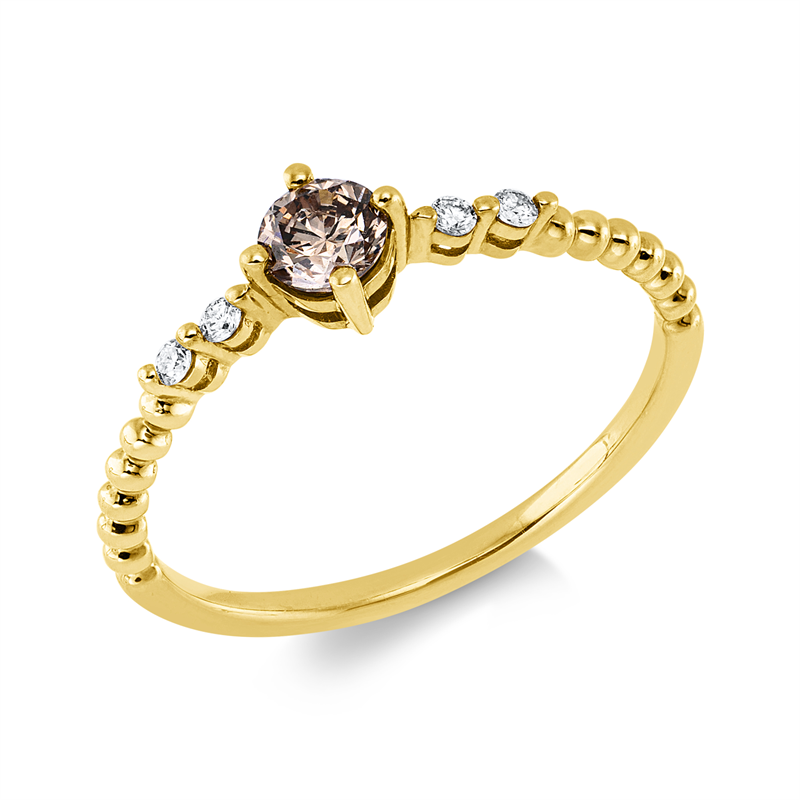 Farbiger Diamant Ring