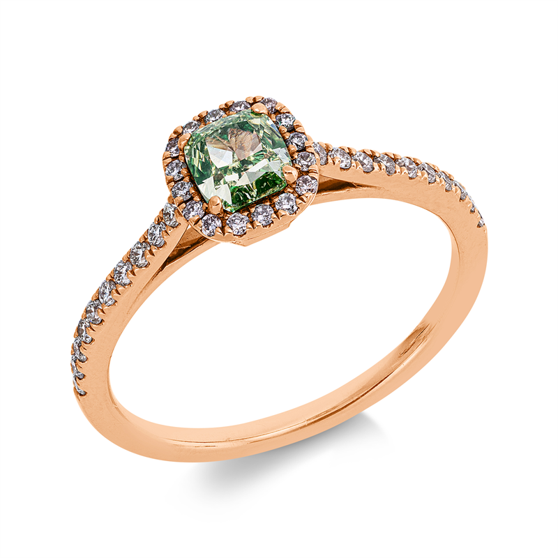 Farbiger Diamant Ring