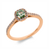 Farbiger Diamant Ring