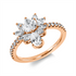 Mehrfachsteinbesatz Ring