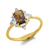 Farbiger Diamant Ring