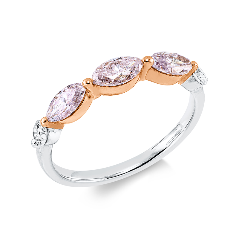 Farbiger Diamant Ring