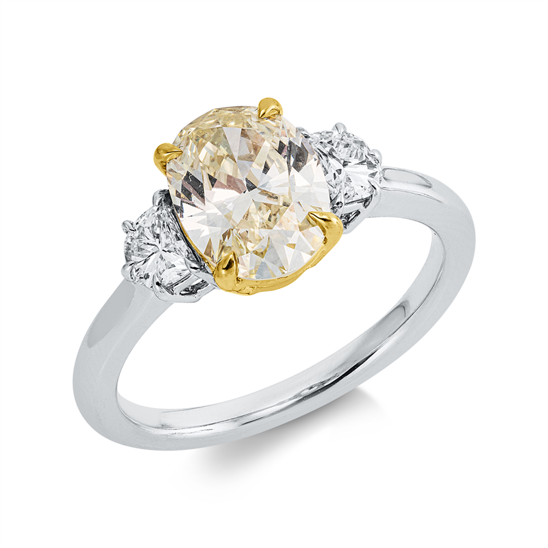 Farbiger Diamant Ring