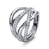 Mehrfachsteinbesatz Ring