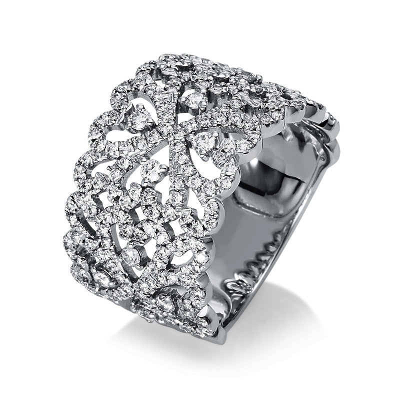 Mehrfachsteinbesatz Ring