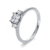 Solitaire mit Besatz Ring