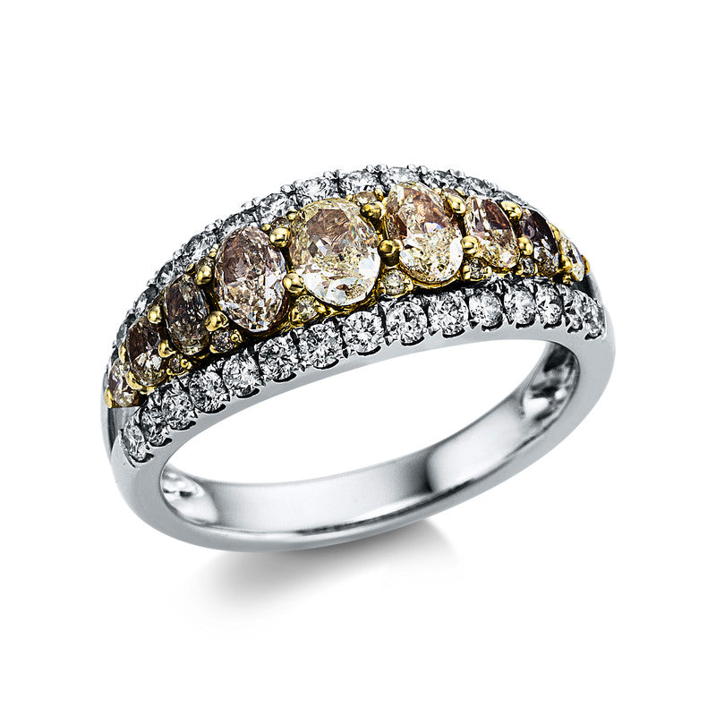Farbiger Diamant Ring