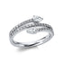 Mehrfachsteinbesatz Ring