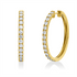 Mehrfachsteinbesatz Creolen