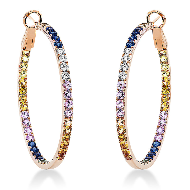 Rainbow &amp; Multicolor Creolen