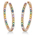 Rainbow & Multicolor Creolen
